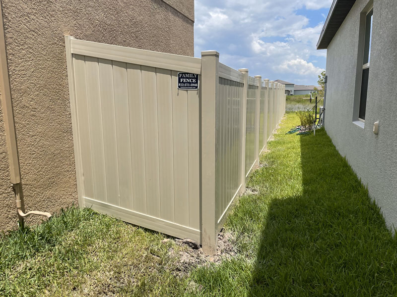 vinyl fence winter haven