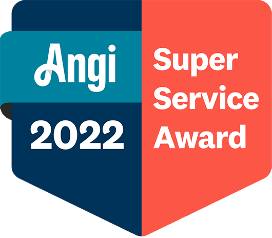 Angi Super Service Award 2022 Winner Badge