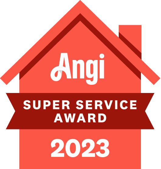 Angi Super Service Award 2023 Winner Badge