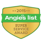Angie's List Super Service Award 2015 Winner Badge