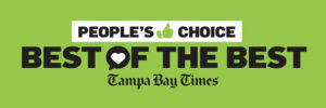 People's Choice Best of the Best Tampa Bay Times Award Badge