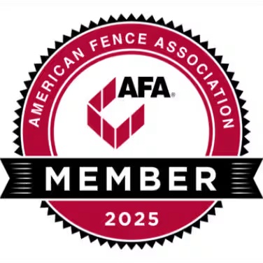 American Fence Association AFA Member 2025 Badge